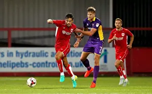 Bcfc Prints: Marlon Pack Surges Past Harry Pell: Cheltenham Town vs. Bristol City Preseason Clash