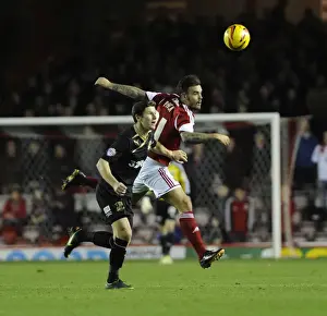 Marlon Pack Wins a Header: Bristol City vs Crawley Town, Sky Bet League One, Ashton Gate