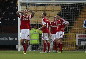 Images Dated 21st December 2013: Marlon Pack's Disappointment: Notts County vs. Bristol City, League One, December 2013