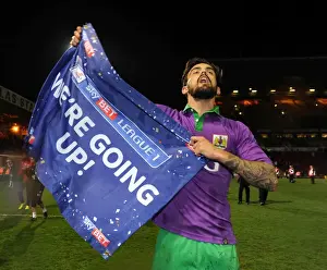 Marlon Pack's Promotion Celebration: Bradford City vs. Bristol City, April 14, 2015 (Football, Sky Bet League One)