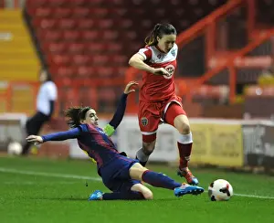 Marta Unzue vs. Corinne Yorston: A Champions League Battle at Ashton Gate