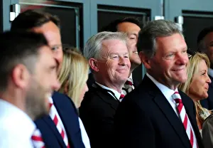Bristol City V Wigan Athletic Prints: Martin Griffiths Unveils New Development at Ashton Gate: Bristol City v Wigan Athletic