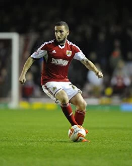 Images Dated 25th March 2014: Martin Paterson in Action: Bristol City vs Swindon Town, Sky Bet League One, Ashton Gate, 2014