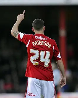 Bristol City V Swindon Town Prints: Martin Paterson in Action: Bristol City vs Swindon Town, Sky Bet League One, 2014