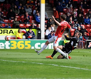 Martin Paterson's Near Miss: Walsall vs. Bristol City, League One, 2014
