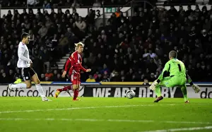 Martyn Woolford Scores for Bristol City against Derby County in Championship Match - 10/12/2011