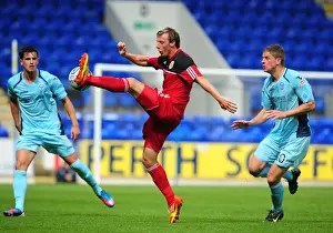 St Johnstone V Bristol City Prints: Martyn Woolford Takes Control: Bristol City's Pre-Season Clash at McDiarmid Park Against St Johnstone