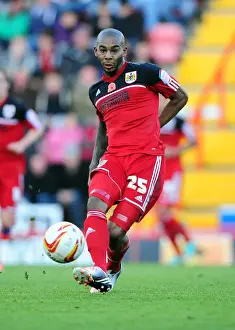 Marvin Elliott in Action: Bristol City vs Charlton Athletic, Championship Football Match, November 11, 2012