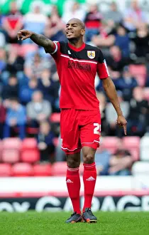 Marvin Elliott in Action: Bristol City vs Huddersfield Town, Ashton Gate, 2013