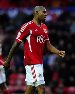 Bristol City V Southampton Prints: Marvin Elliott: In Action Against Southampton (Bristol City vs Southampton)