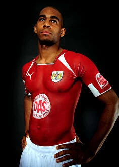Images Dated 27th March 2009: Marvin Elliott: A Beacon of Determination - Portrait from Bristol City Football Club's 08-09 Season