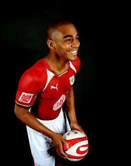 Marvin Elliott Prints: Marvin Elliott: A Beacon of Determination - Portraits 08-09, Bristol City Football Club