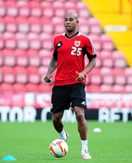 Open Day Prints: Marvin Elliott at Bristol City FC Pre-Season Open Day, 2012