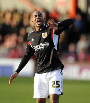Tamworth V Bristol City Prints: Marvin Elliott of Bristol City Gives Instructions during FA Cup Match against Tamworth