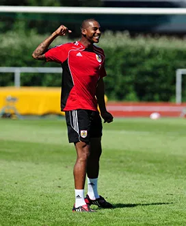 Pre Season Tour Sweden Prints: Marvin Elliott in Focus: Training with Bristol City FC