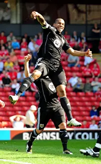 Barnsley V Bristol City Prints: Marvin Elliott Scores the Thrilling Opener: Barnsley vs