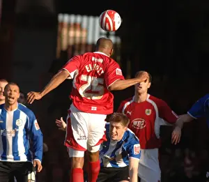 Bristol City V Sheffield Wednesday Prints: Marvin Elliott: Thrilling Moment at Bristol City vs Sheffield Wednesday