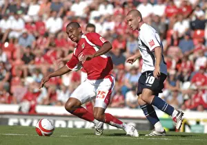 Bristol City V Scunthorpe Utd Prints: Marvin Elliott vs Scunthorpe Utd: A Football Rivalry Unfolds