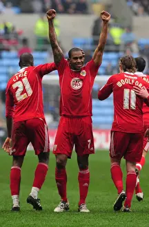 Coventry City V Bristol City Prints: Marvin Elliott's Four-Goal Sensation: Coventry City vs