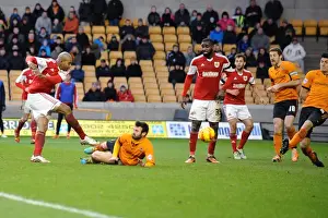 Wolves V Bristol City Prints: Marvin Elliott's Shot at Glory: Wolverhampton Wanderers vs