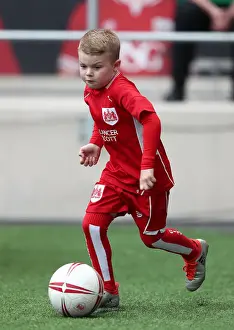 A Mascot Showdown: Bristol City vs Queens Park Rangers, Sky Bet Championship (April 14, 2017), Ashton Gate, Bristol, England