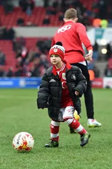 Bristol City V Ipswich Town Prints: Mascots in Action: Bristol City vs Ipswich Town at Ashton Gate Stadium (Sky Bet Championship)