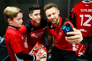 Mascots in the Bristol City Dressing Room Before the Match vs Barnsley, 2017