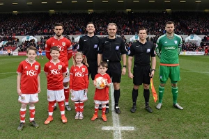 Bristol City V Cardiff Prints: Mascots Face-Off: Bristol City vs