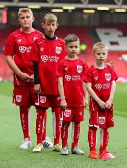 Mascots Gearing Up: Bristol City vs Blackburn Rovers at Ashton Gate Stadium