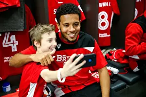 Mascots Invade Bristol City Dressing Room Before Barnsley Match, 2017