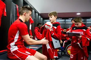 Mascots Meet the Players: Bristol City vs Rotherham United, Sky Bet Championship (Ashton Gate Stadium)