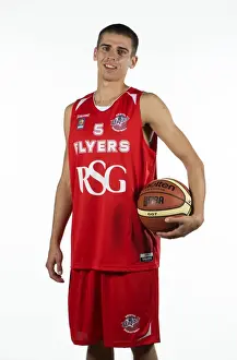 Mathias Seilund in Action: Basketball at SGS Wise Campus - Bristol Academy Flyers