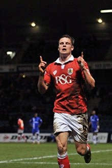 Gillingham V Bristol City - JPT Prints: Matt Smith's Euphoric Goal Celebration