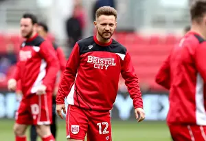 Bristol City V Queens Park Rangers Prints: Matt Taylor in Action: Bristol City vs Queens Park Rangers, Ashton Gate, 2017