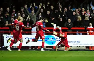 Crawley Town V Bristol City Prints: Matt Tubbs Scores Upset Win for Crawley Town over Bristol City in FA Cup (07/01/2012)