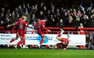 Crawley Town V Bristol City Prints: Matt Tubbs Shocking FA Cup Upset: Crawley Town Defeats Bristol City (07/01/2012)