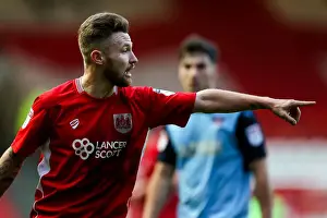 Bristol City V Rotherham United Prints: Matty Taylor in Action: Bristol City vs Rotherham United