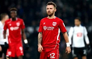 Images Dated 11th February 2017: Matty Taylor in Action: Derby County vs. Bristol City, Sky Bet Championship (11/02/2017)