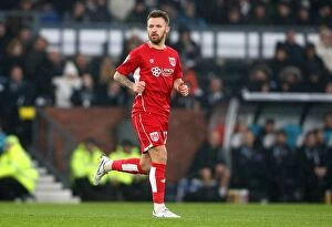 Images Dated 11th February 2017: Matty Taylor in Action: Derby County vs. Bristol City, Sky Bet Championship (11/02/2017)