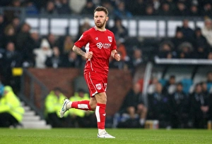 Derby County V Bristol City Prints: Matty Taylor in Action: Derby County vs. Bristol City, Sky Bet Championship (11/02/2017)