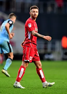 Bristol City V Rotherham United Prints: Matty Taylor Strikes: Bristol City vs Rotherham United, 2017