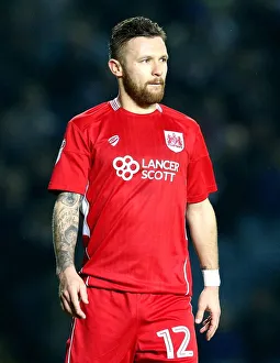 Leeds United V Bristol City Prints: Matty Taylor Thrills at Elland Road: Leeds United vs. Bristol City Championship Clash