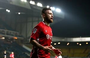 Images Dated 14th February 2017: Matty Taylor's Thrilling Championship Performance: Leeds United vs. Bristol City Showdown