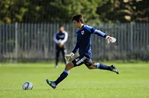 Brighton Prints: Max O'Leary in Action: Bristol City U18s vs Brighton & Hove Albion U18s Football Training Session