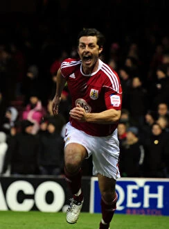 Images Dated 27th November 2010: McAllister Scores Stunning Goal Directly From Corner: Bristol City vs Sheffield United