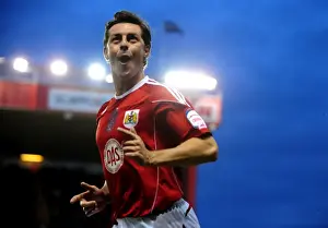 McAllister's Stunning Corner-Kick: Championship Clash between Bristol City and Sheffield United (Nov 2010)