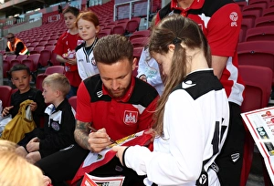 Meeting the Players: Bristol City vs Barnsley, Ashton Gate, 2017