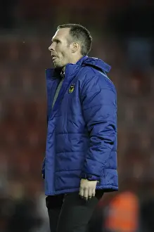 Capital One Prints: Michael Appleton Leads Oxford United Against Bristol City in Capital One Cup Clash