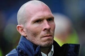 Images Dated 17th March 2012: Michael Appleton Leads Portsmouth Against Bristol City at Fratton Park, 17th March 2012