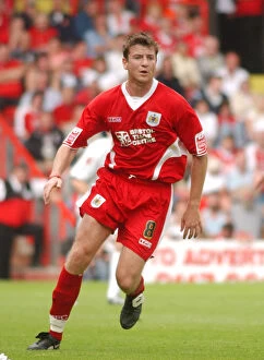 Images Dated 28th February 2008: Michael Bridges: Thrilling Moments at Bristol City (05-06)